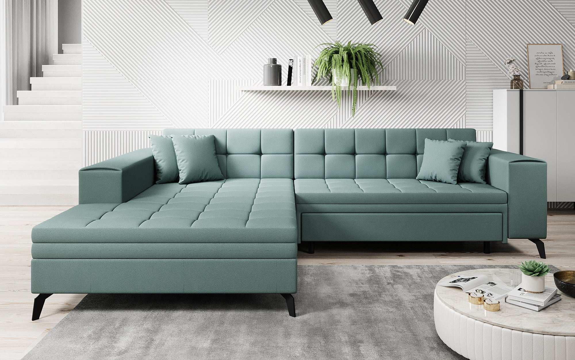 Designer Sofa Frida mit Schlaffunktion