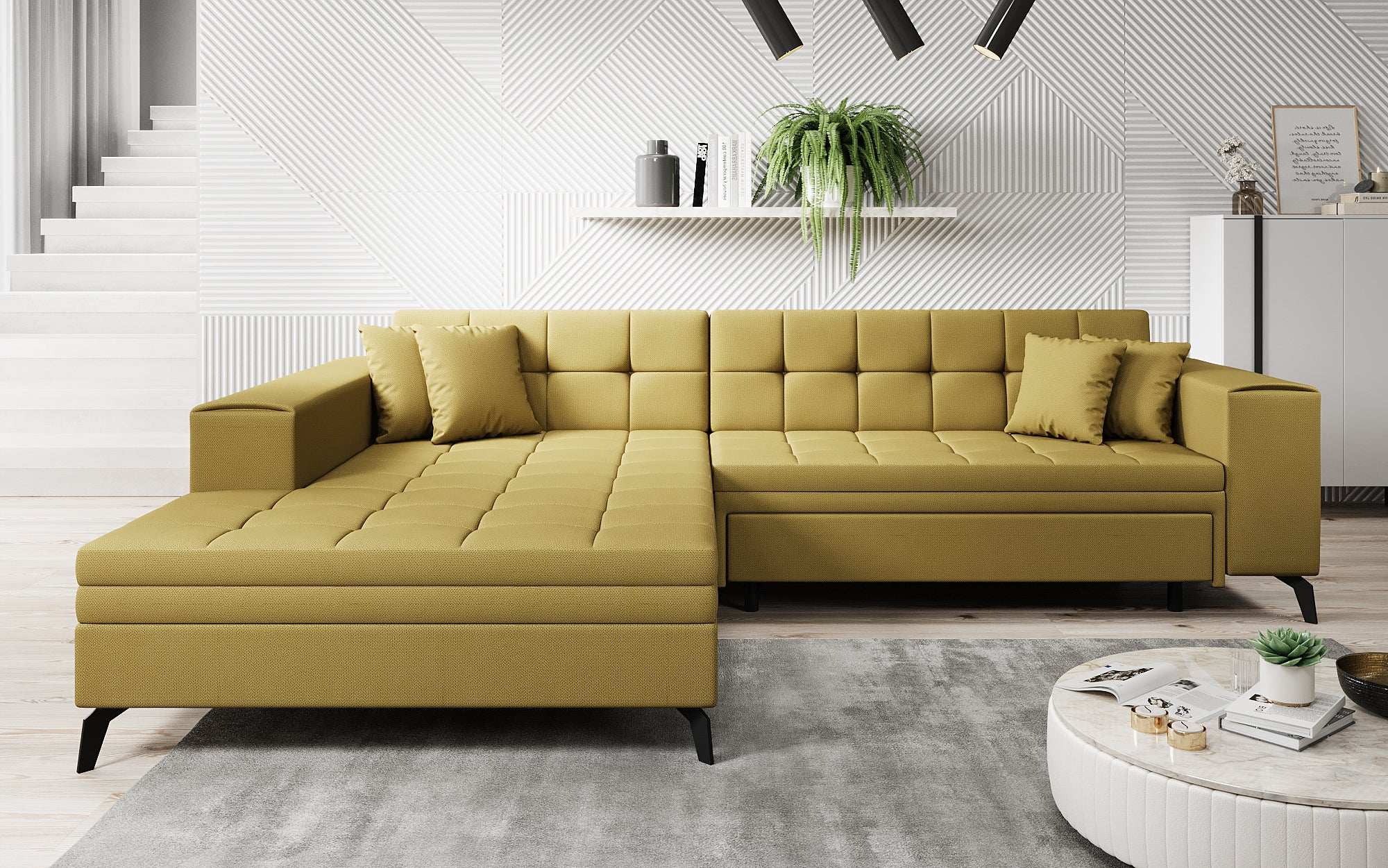 Designer Sofa Frida mit Schlaffunktion