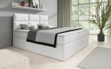 Boxspringbett Citaro mit USB und Stauraum - Luxusbetten24