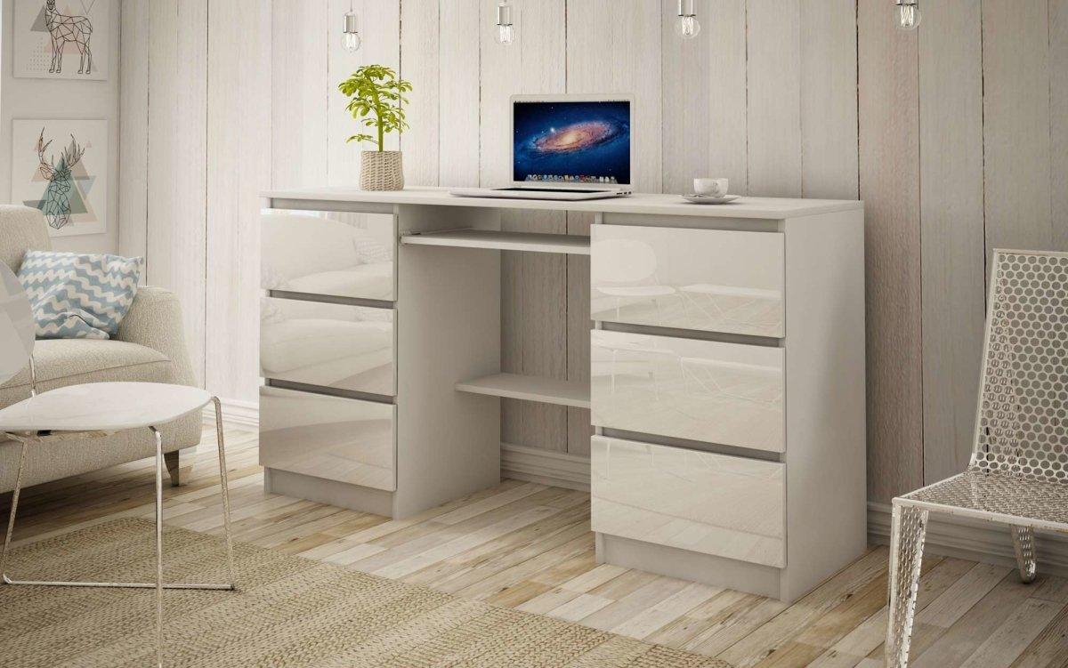 Designer Schreibtisch Lavoro mit Stauraum - Luxusbetten24
