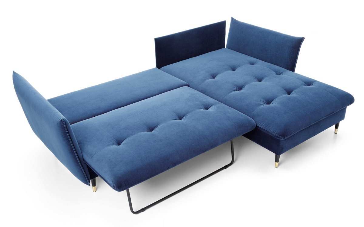 Designer Sofa Louise mit Schlaf- und Klappfunktion - Luxusbetten24