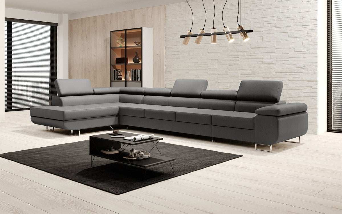 Designer Sofa Maxi mit Schlaf - und Klappfunktion - Luxusbetten24
