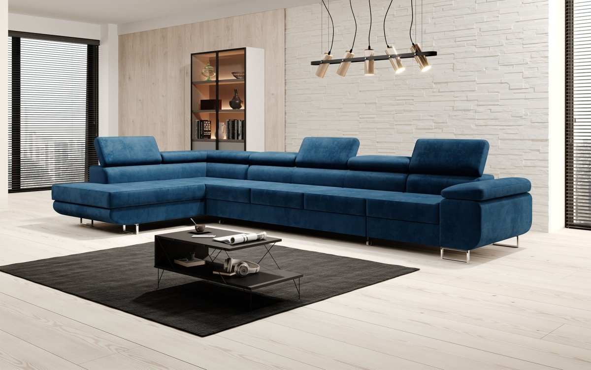 Designer Sofa Maxi mit Schlaf - und Klappfunktion - Luxusbetten24