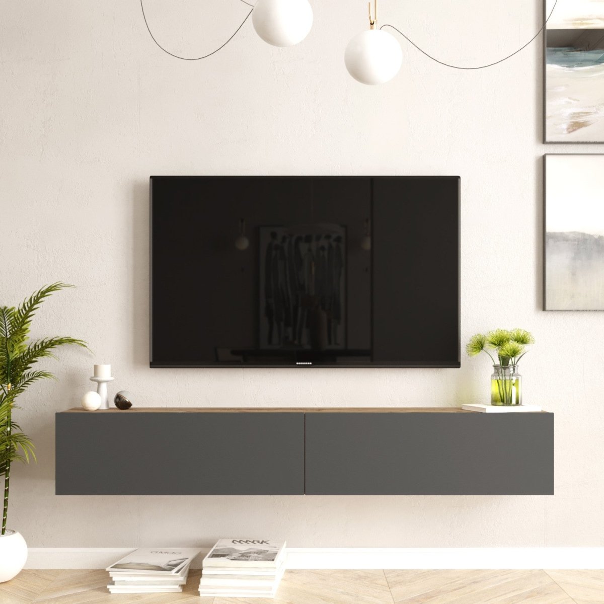 Designer TV Lowboard Banzi - Luxusbetten24