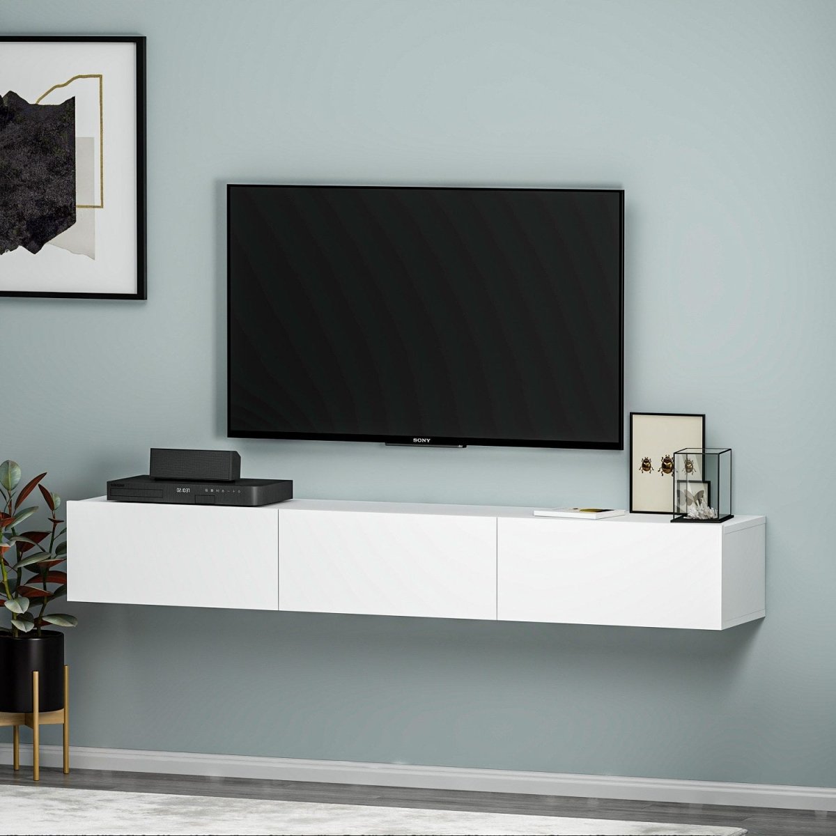 Designer TV-Lowboard Verilo 180cm - Luxusbetten24