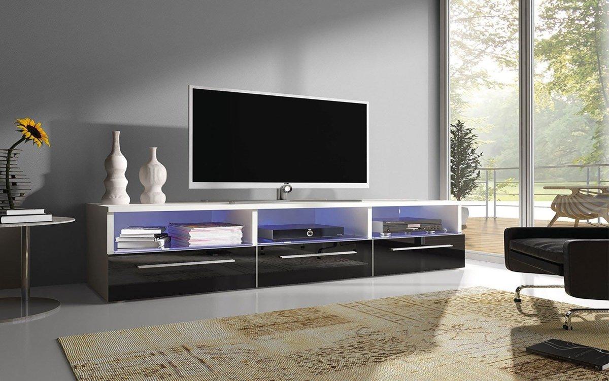 TV-Lowboard Depose mit LED - Luxusbetten24