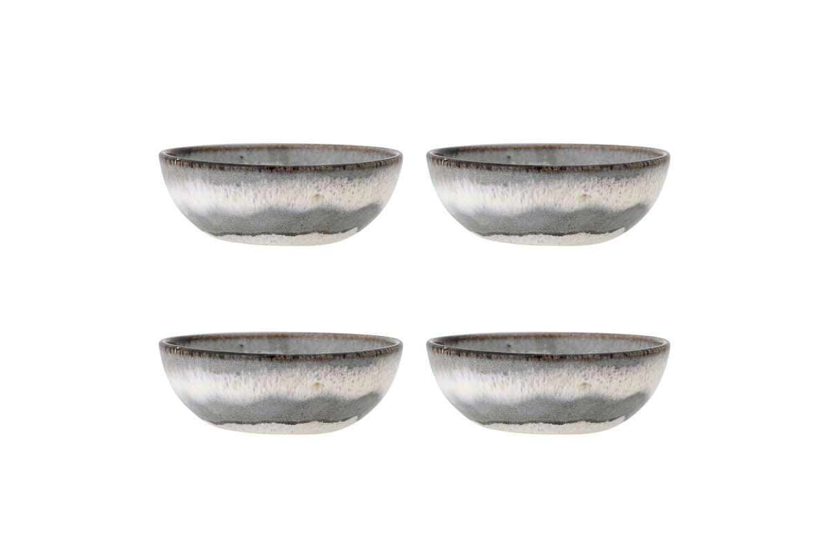 Schale Kelo – aus Steingut gefertigt - 4er Set