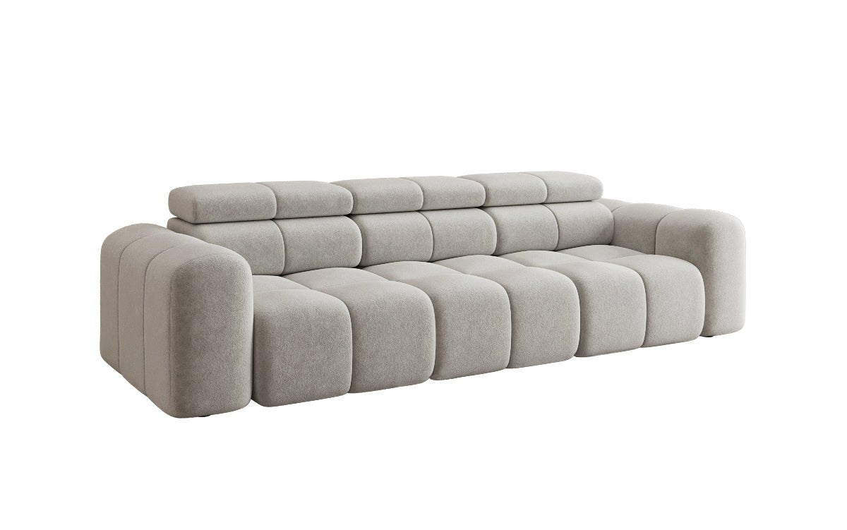 Designer Sofa 3 Sitzer Mia in Chenille