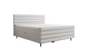 Boxspringbett Tubo in Strukturstoff mit Stauraum