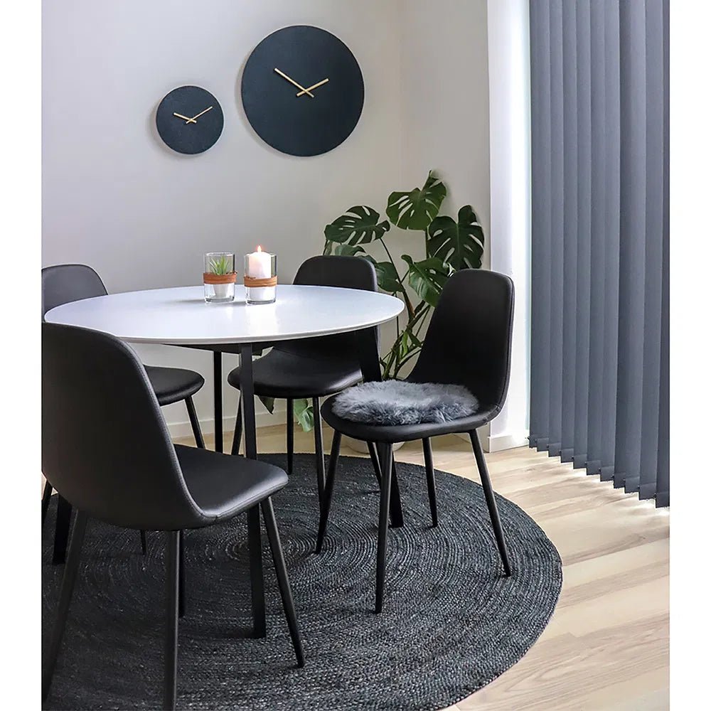 2er Set - Designer Stuhl Wien in Kunstleder