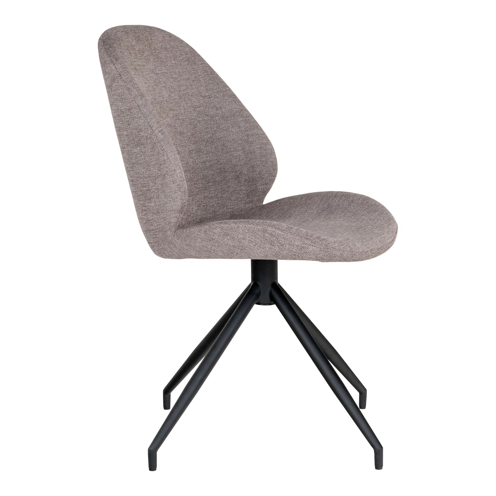 2er Set - Designer Stuhl Lissabon Stoff mit Drehfunktion