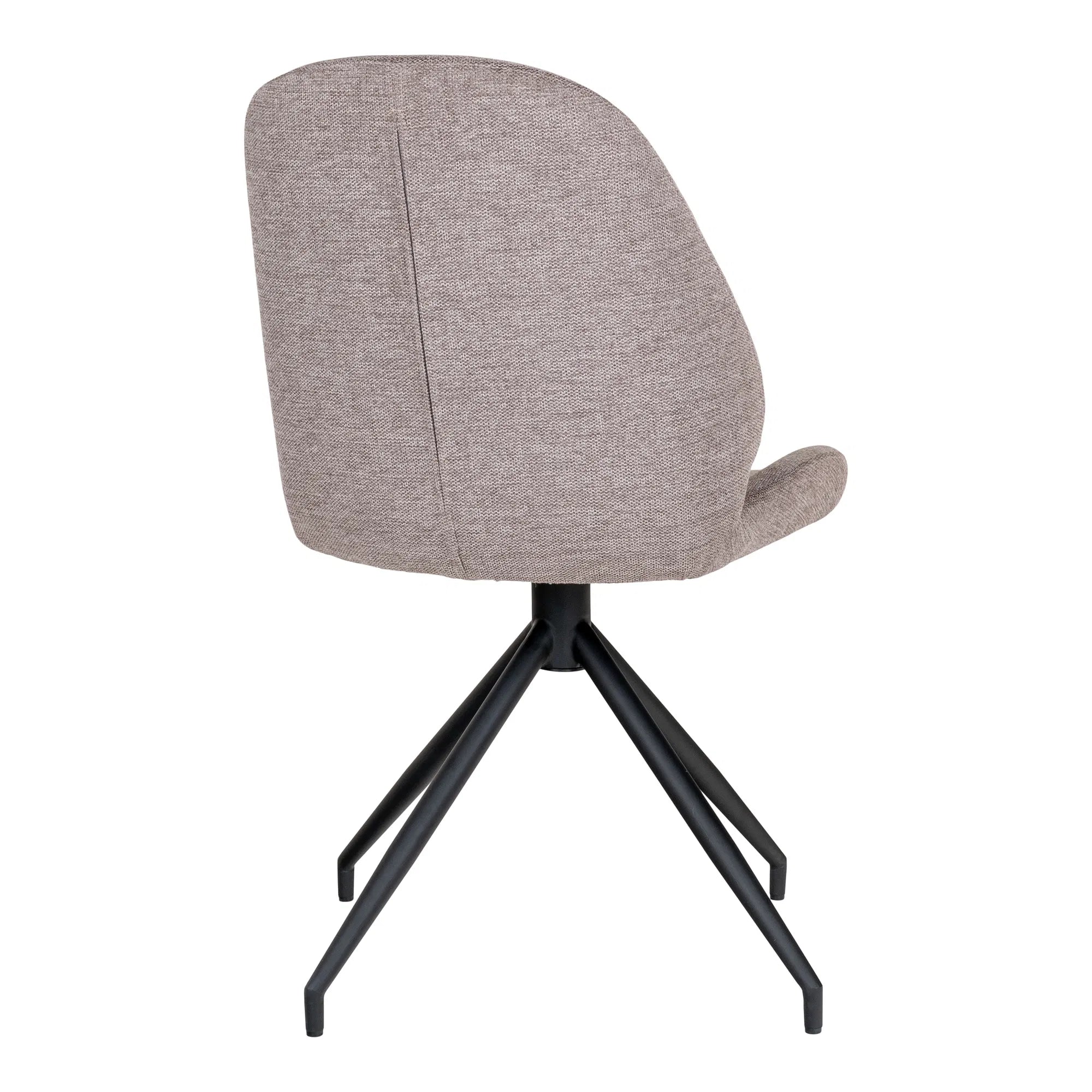2er Set - Designer Stuhl Lissabon Stoff mit Drehfunktion