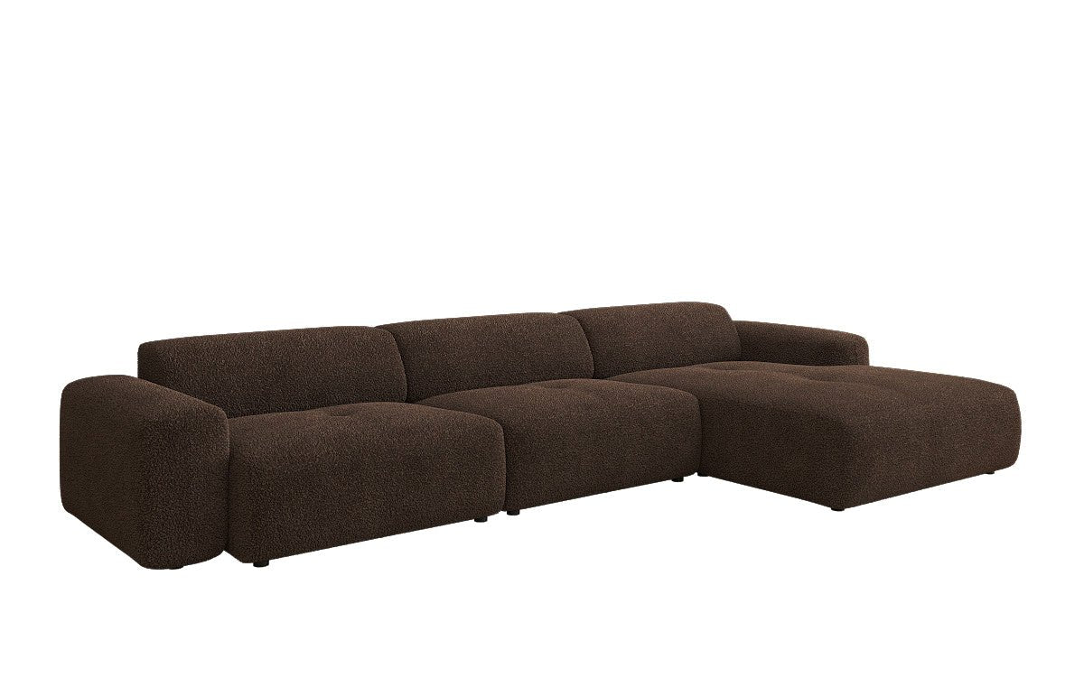 Designer L Sofa Calm Maxi in Bouclé