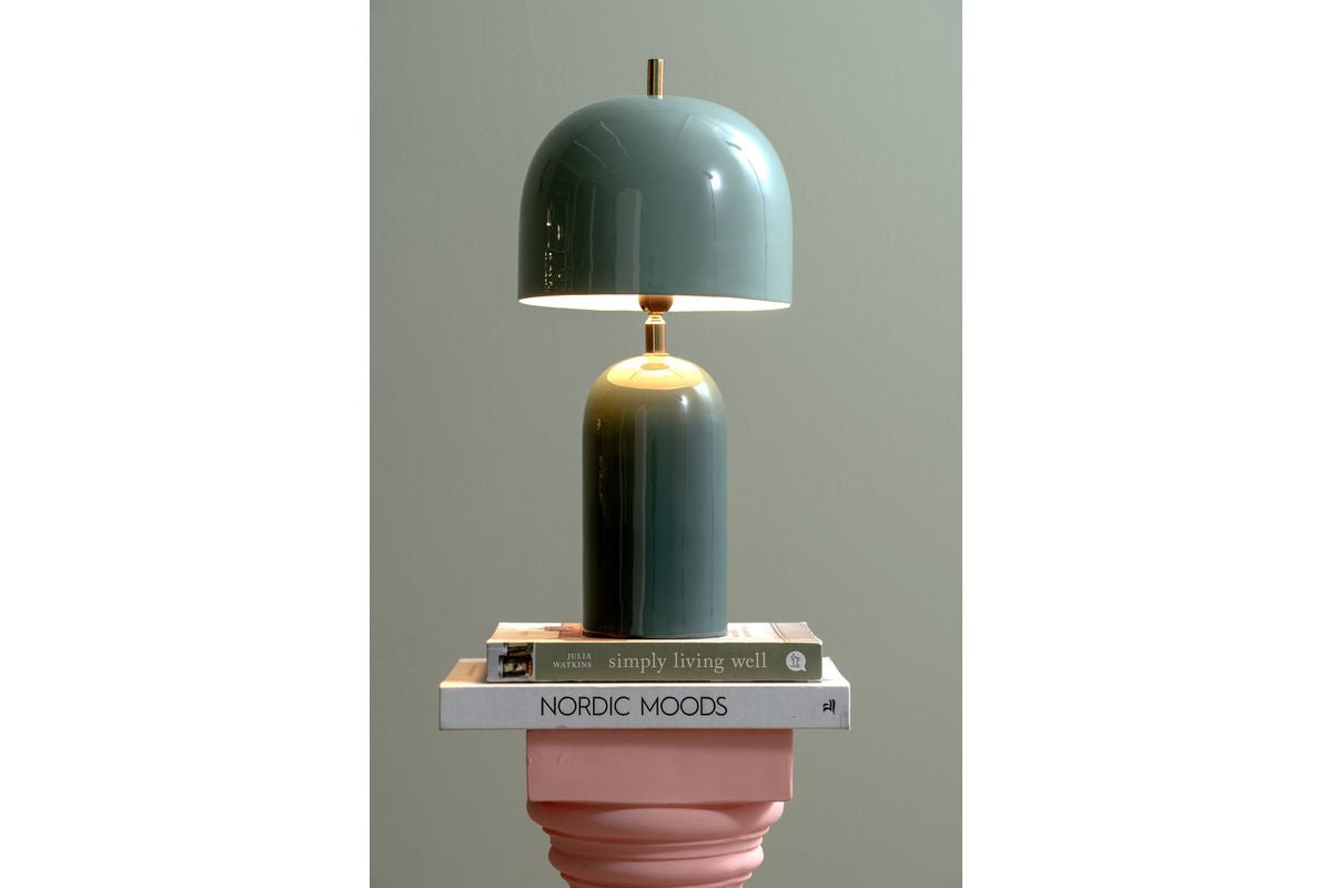 Stolná lampa Madrid - dizajnová lampa z železa