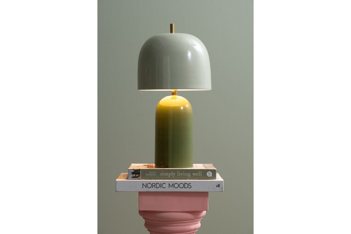 Stolná lampa Madrid - dizajnová lampa z železa