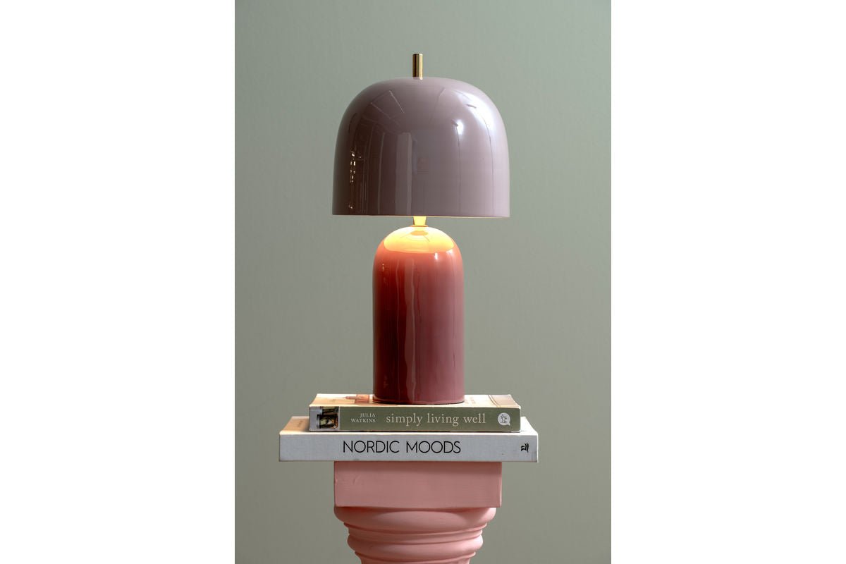 Stolná lampa Madrid - dizajnová lampa z železa