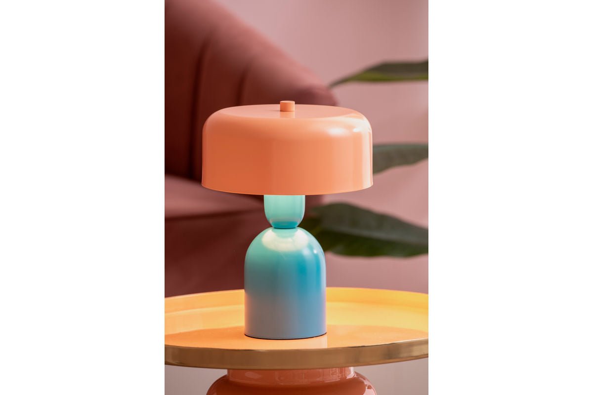 Stolná lampa Monaco - umelecká lampa z železa