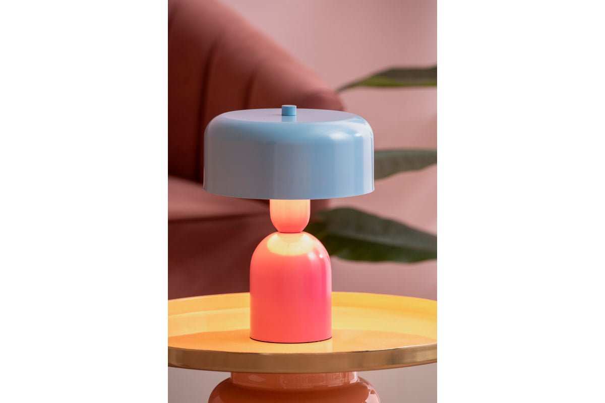 Stolná lampa Monaco - umelecká lampa z železa