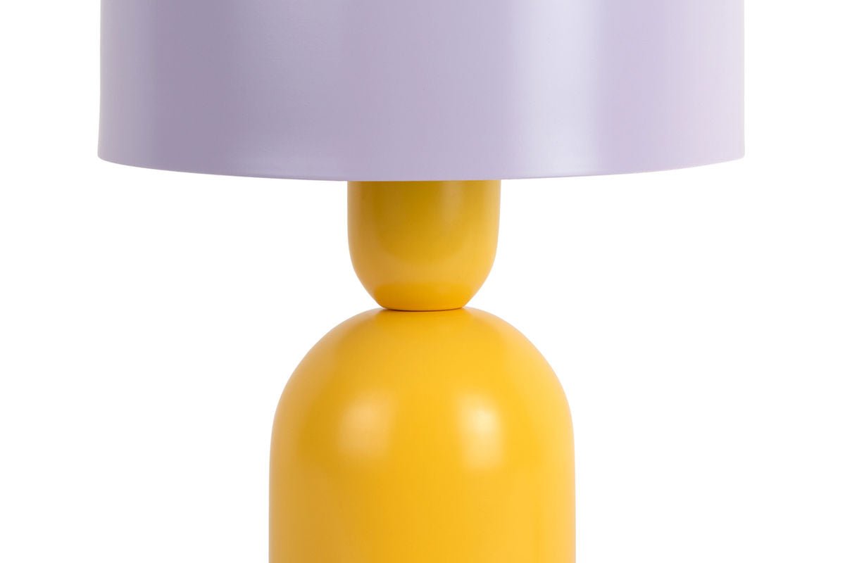 Stolná lampa Monaco - umelecká lampa z železa