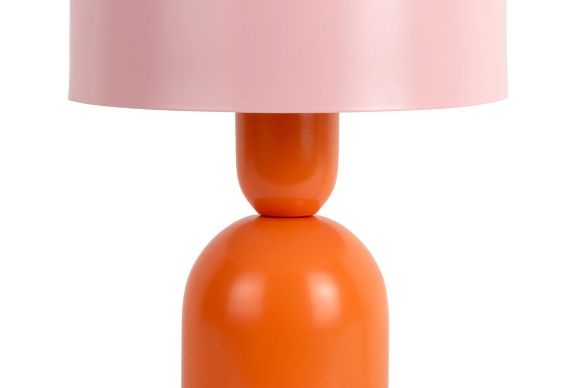 Stolná lampa Monaco - umelecká lampa z železa