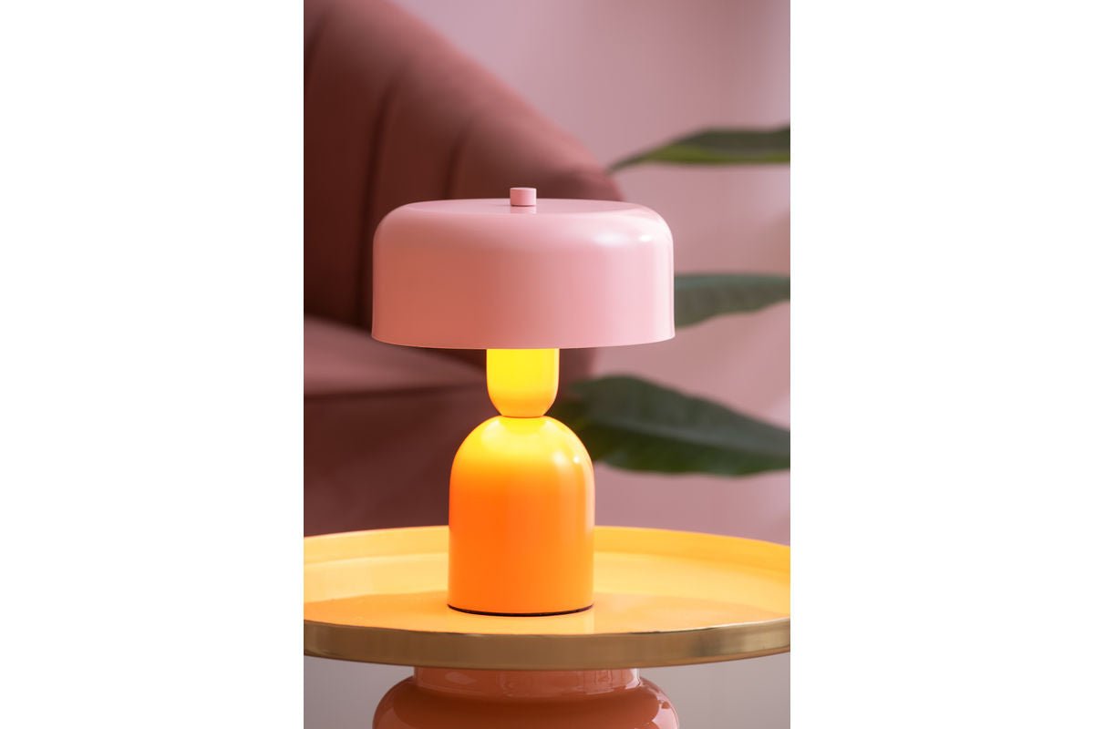 Stolná lampa Monaco - umelecká lampa z železa