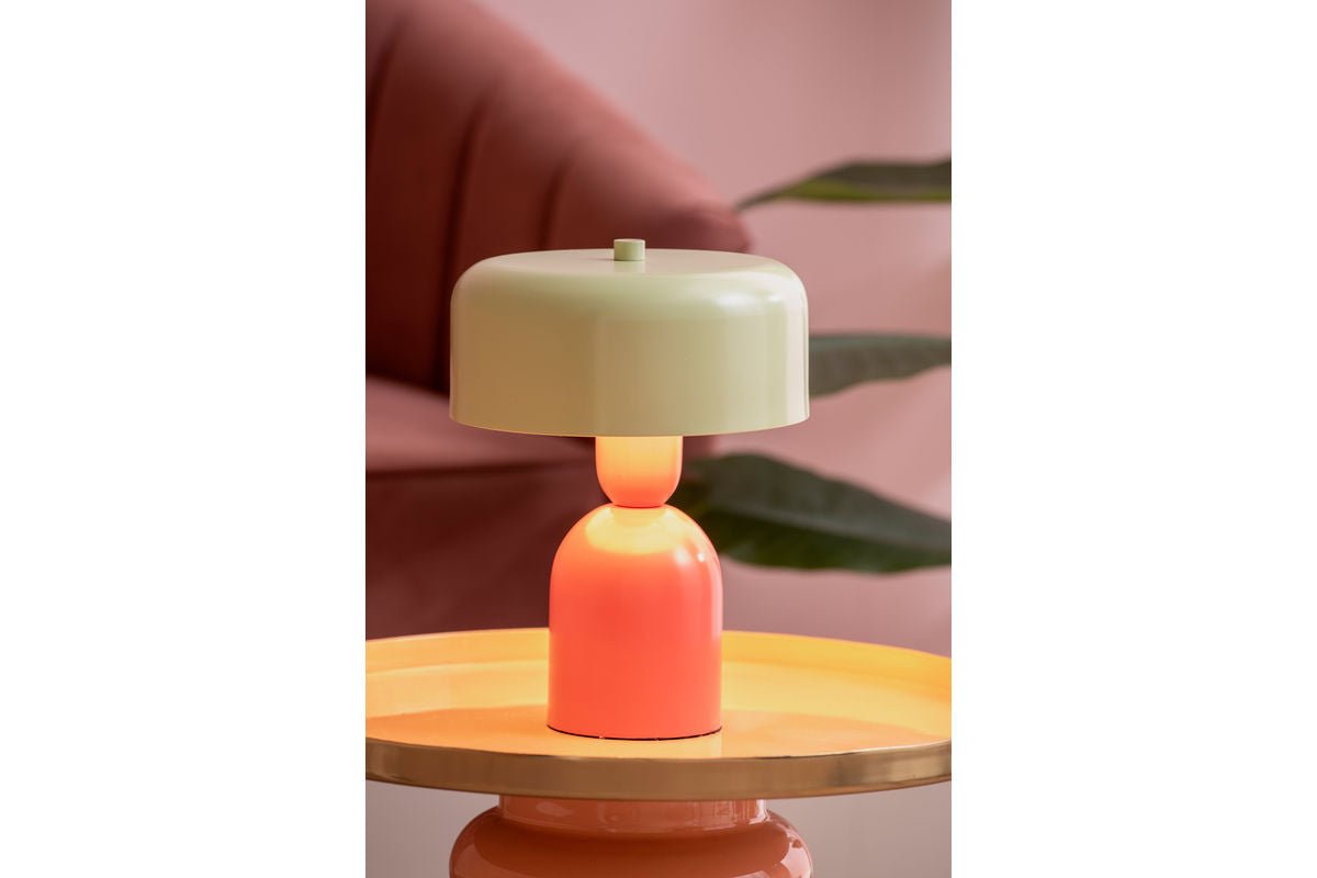 Stolná lampa Monaco - umelecká lampa z železa