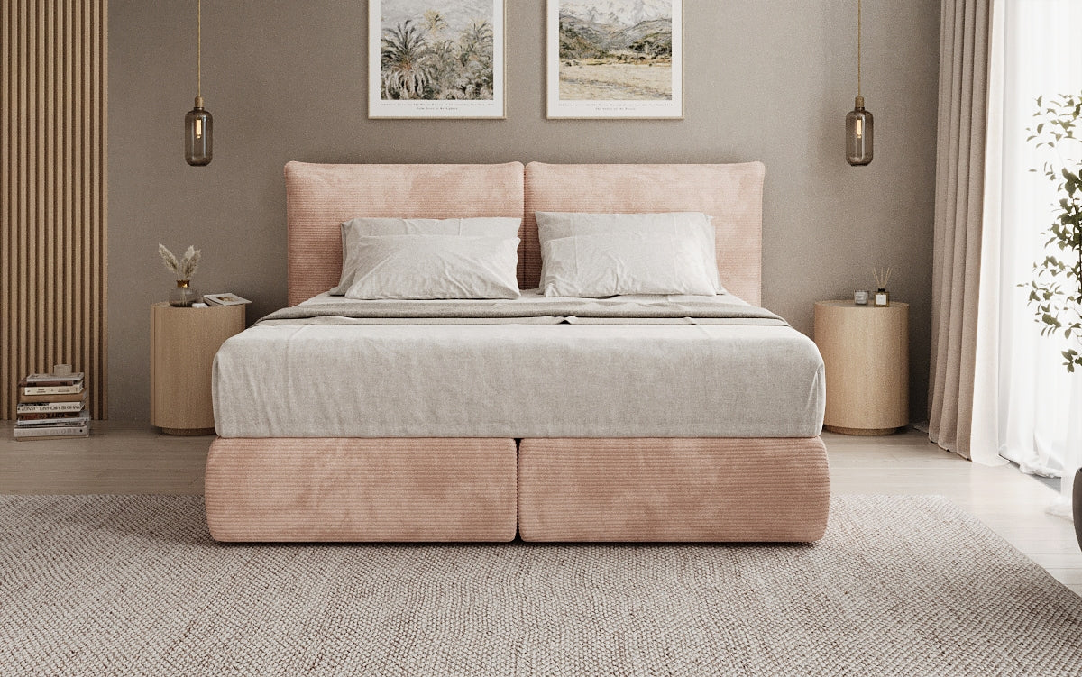 Boxspring posteľ Pillo v Mančesteri