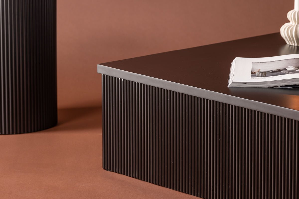 Couchtisch Aventus - in dlem Beige oder Schwarz