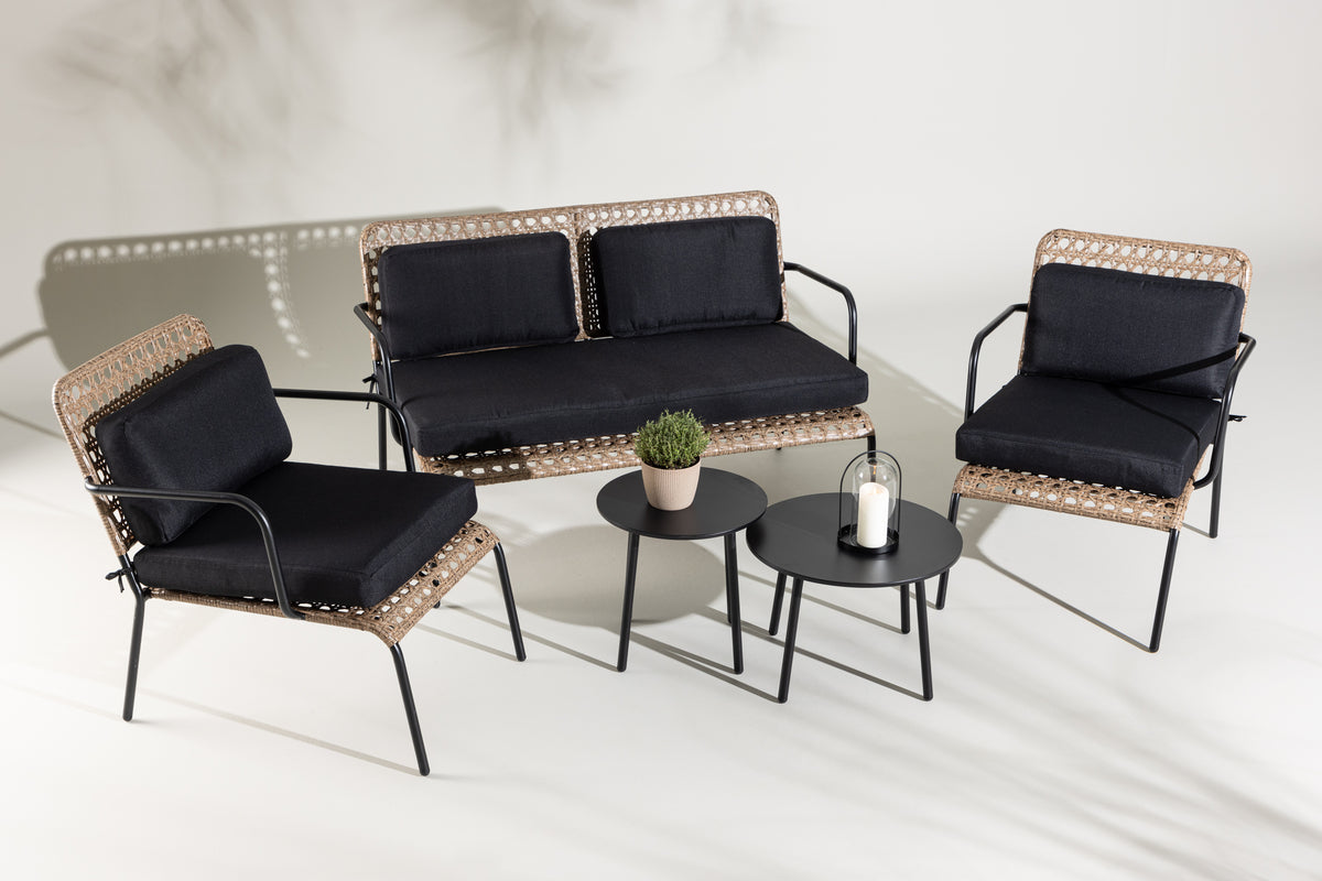 Sedacia súprava Marocco - operadlá a sedadlá z prírodného ratanu