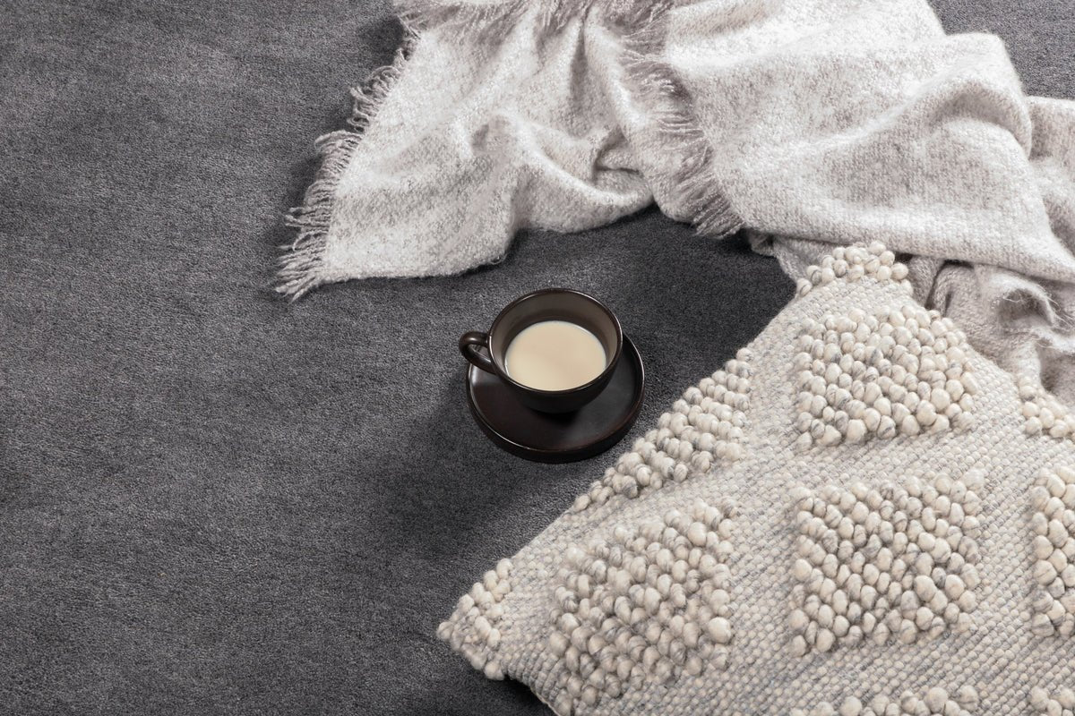 Koberec Selara – okrúhly z vlny a polyesteru