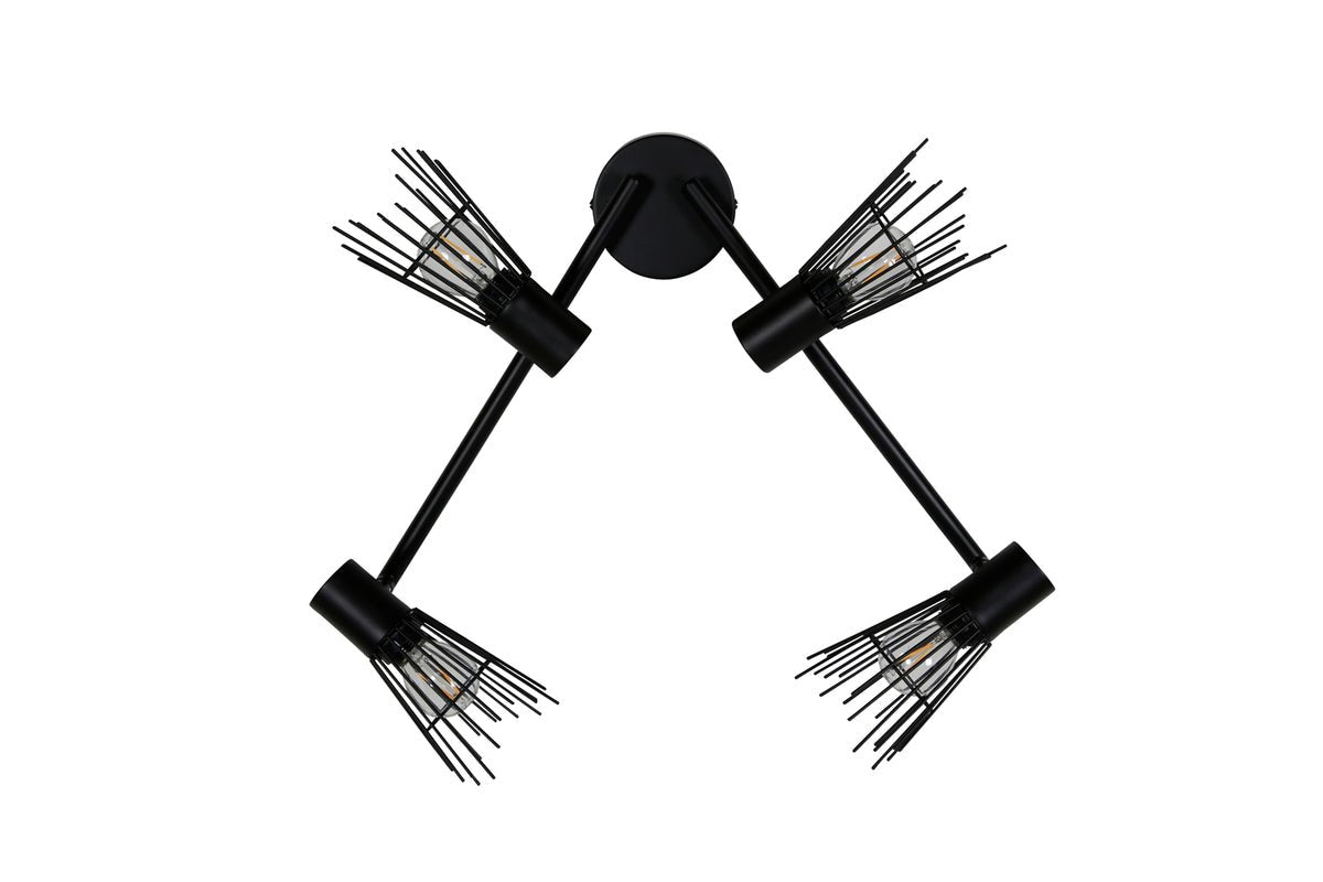 Nástenné svietidlo „Anastasia" – Voliteľne dostupné s 3 alebo 4 plameňmi