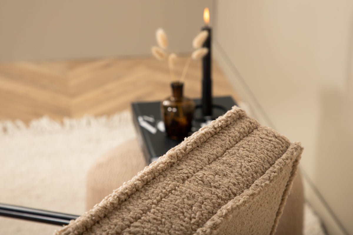 Kreslo Lorele - s poťahom z plyšu alebo zamatovým poťahom