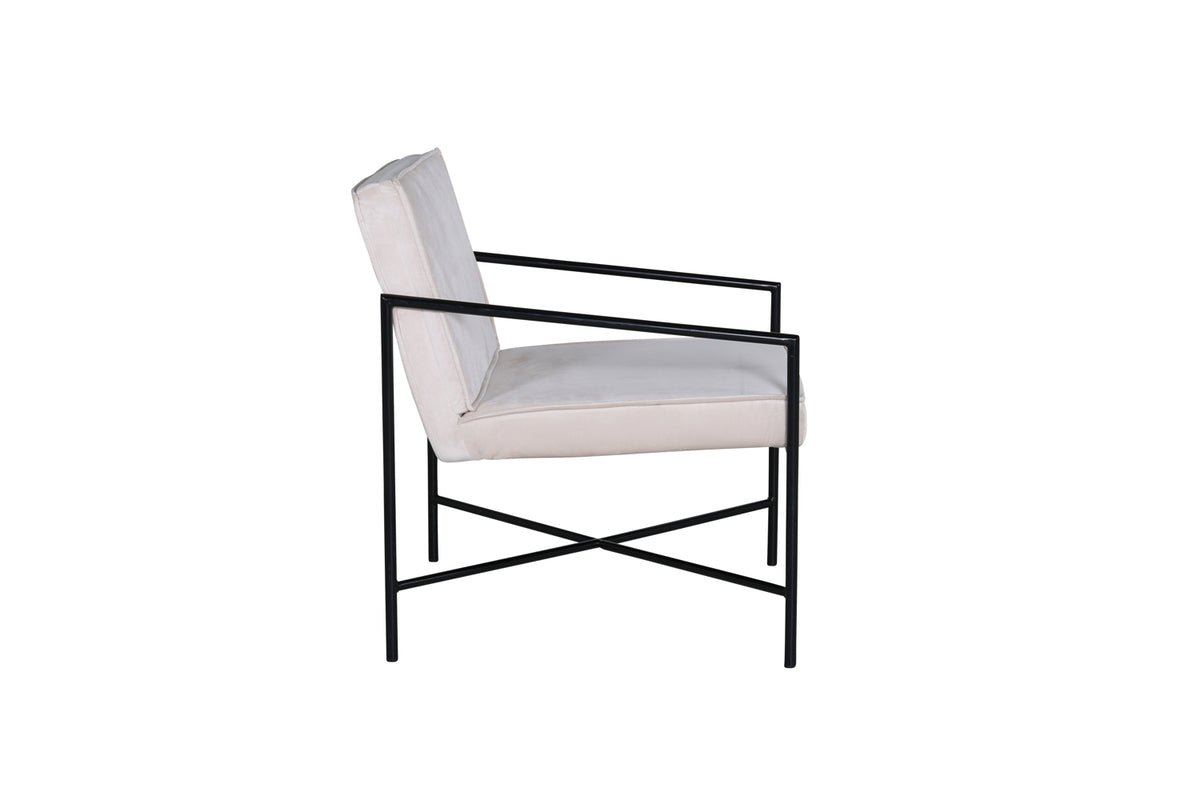 Kreslo Lorele - s poťahom z plyšu alebo zamatovým poťahom