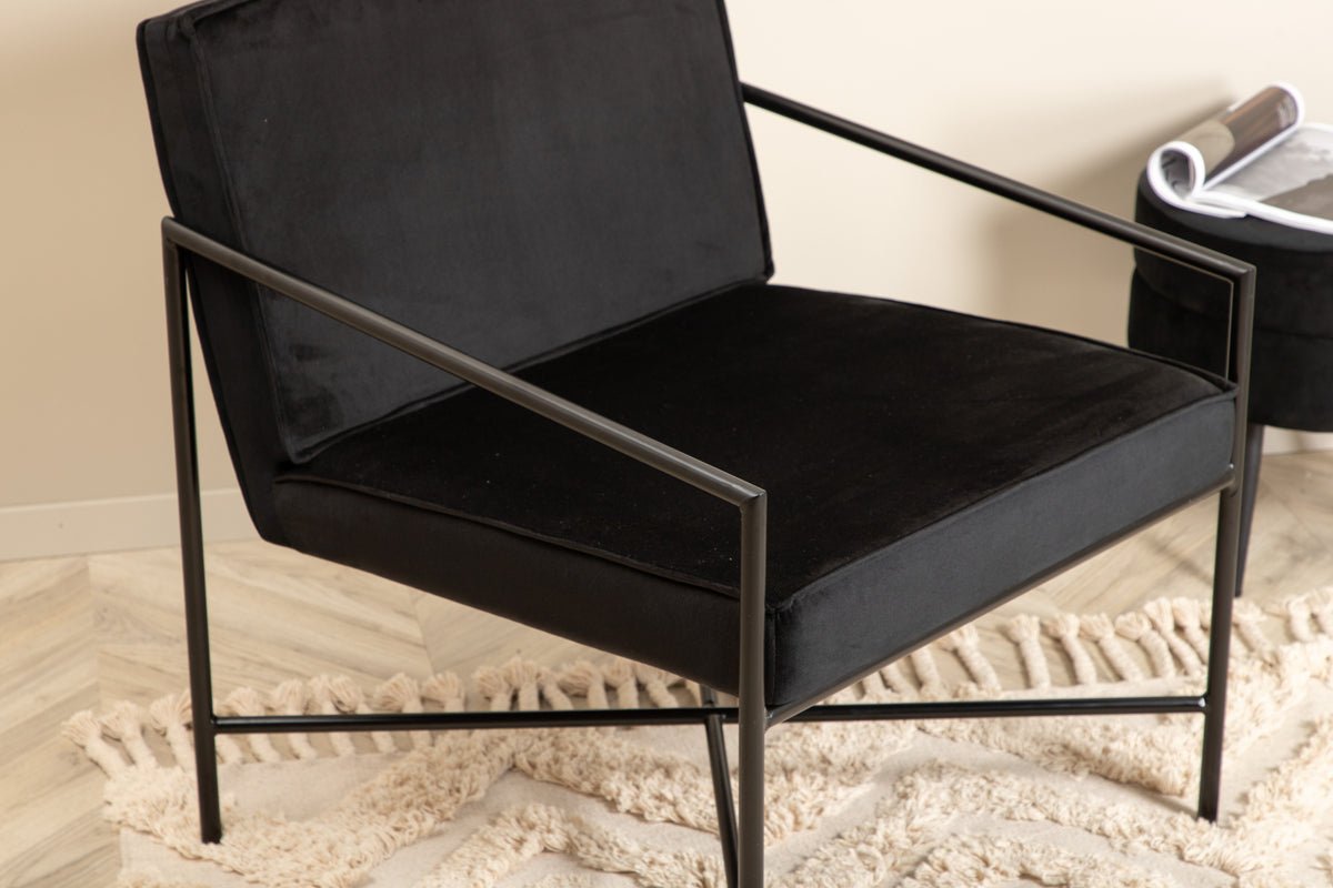 Kreslo Lorele - s poťahom z plyšu alebo zamatovým poťahom