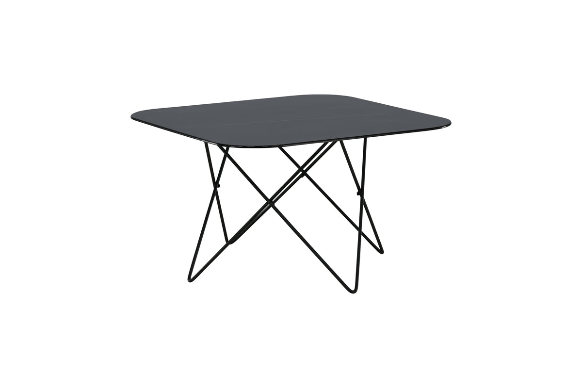 Konferenčný stolík Tango - s doskou stola z mramorového skla