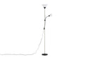 Stojacia lampa Ragnar – štíhla, moderná silueta, 2-plameňová