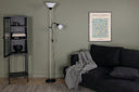 Stojacia lampa Ragnar – štíhla, moderná silueta, 2-plameňová
