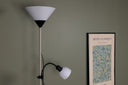 Stojacia lampa Ragnar – štíhla, moderná silueta, 2-plameňová