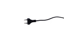 Stehlampe Grimming – ruhige schwarze Klarheit mit Holzdetails