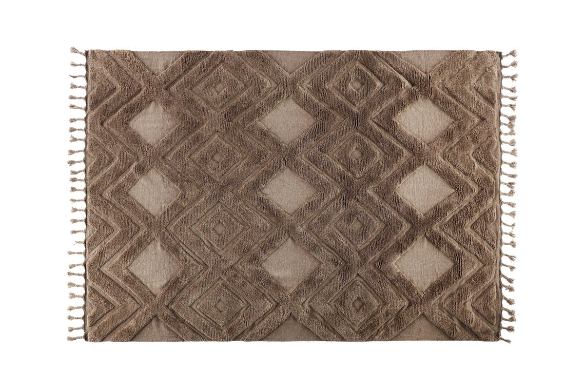 Koberec Lora – s vlnou a strapcami