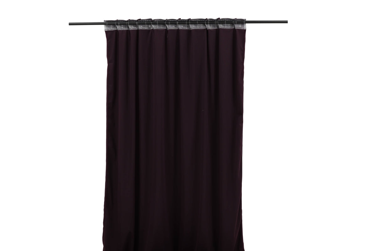 Sada záclon Anny – zamatový vzhľad v mnohých farbách