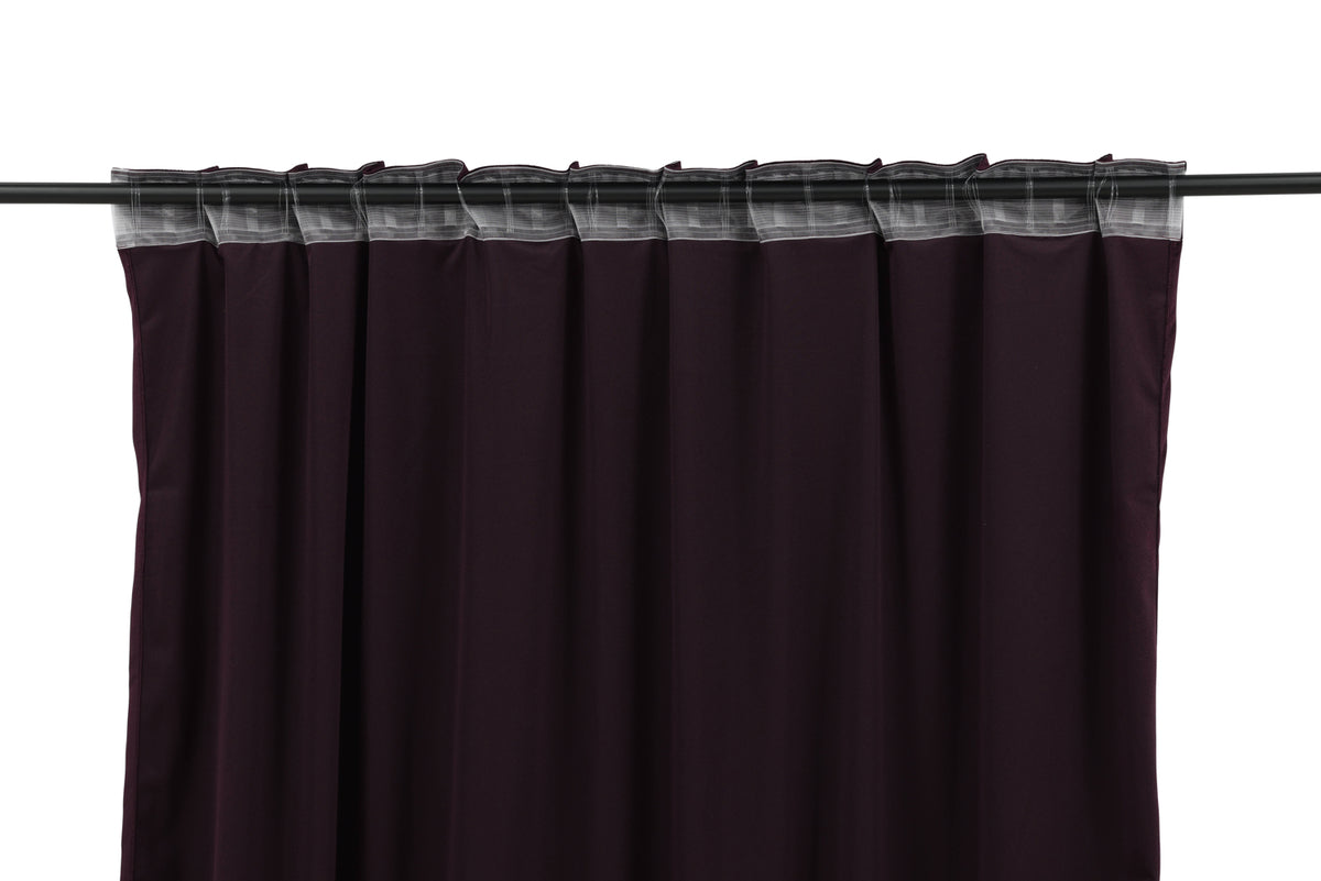 Sada záclon Anny – zamatový vzhľad v mnohých farbách