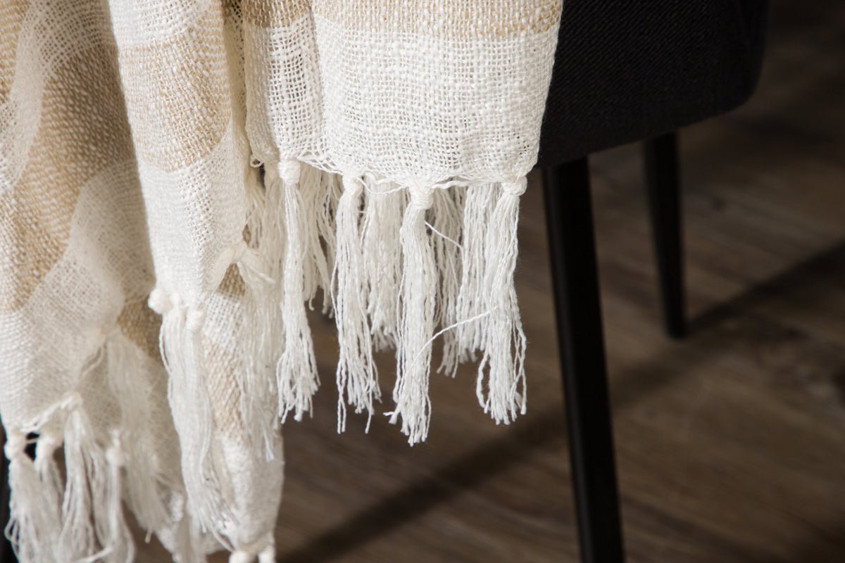 Tagesdecke „Cosima“ – 170×130 cm mit Fransen