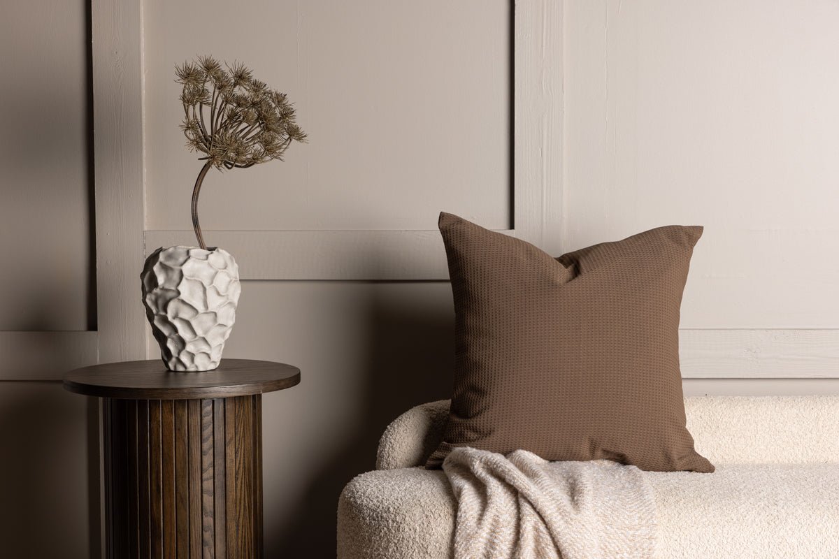 Poťah na vankúš Agatha - 50x50 cm v Czarny, Zelená a Tmavohnedá