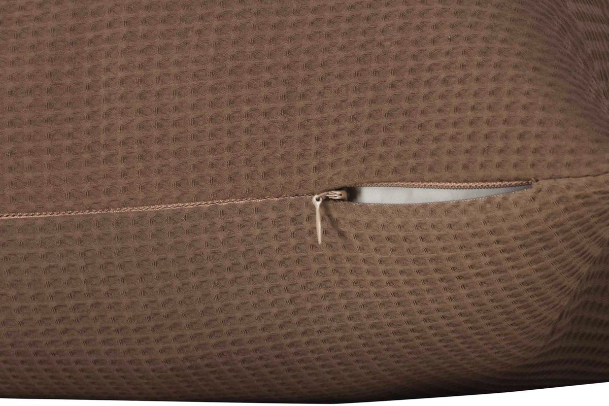 Poťah na vankúš Agatha - 50x50 cm v Czarny, Zelená a Tmavohnedá