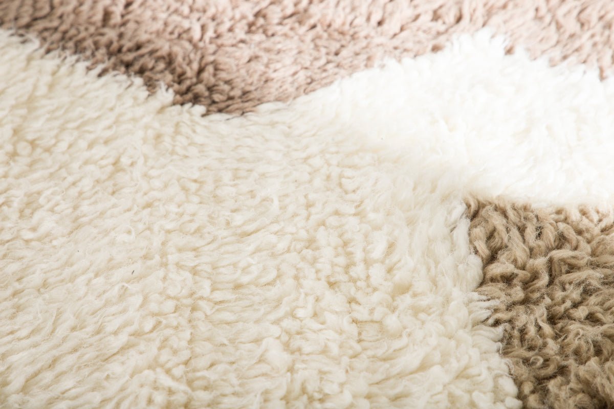 Koberec Naomi – s vysokým vlasom z vlny