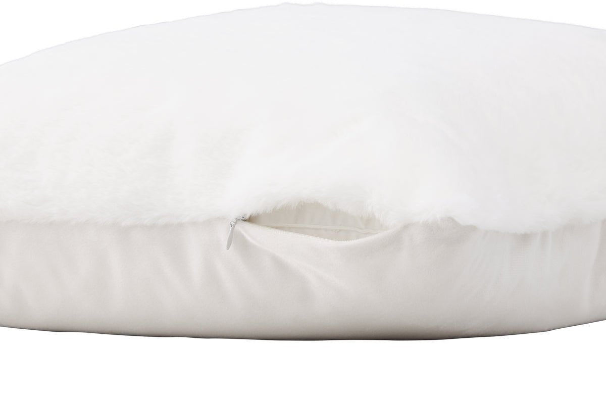 Poťah na vankúš Relax - 50x50 cm v Béžovej, Sivej a Bielej