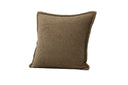 Kissenbezug Nature - 60x60 cm in Beige, Braun und Dunkelgrün