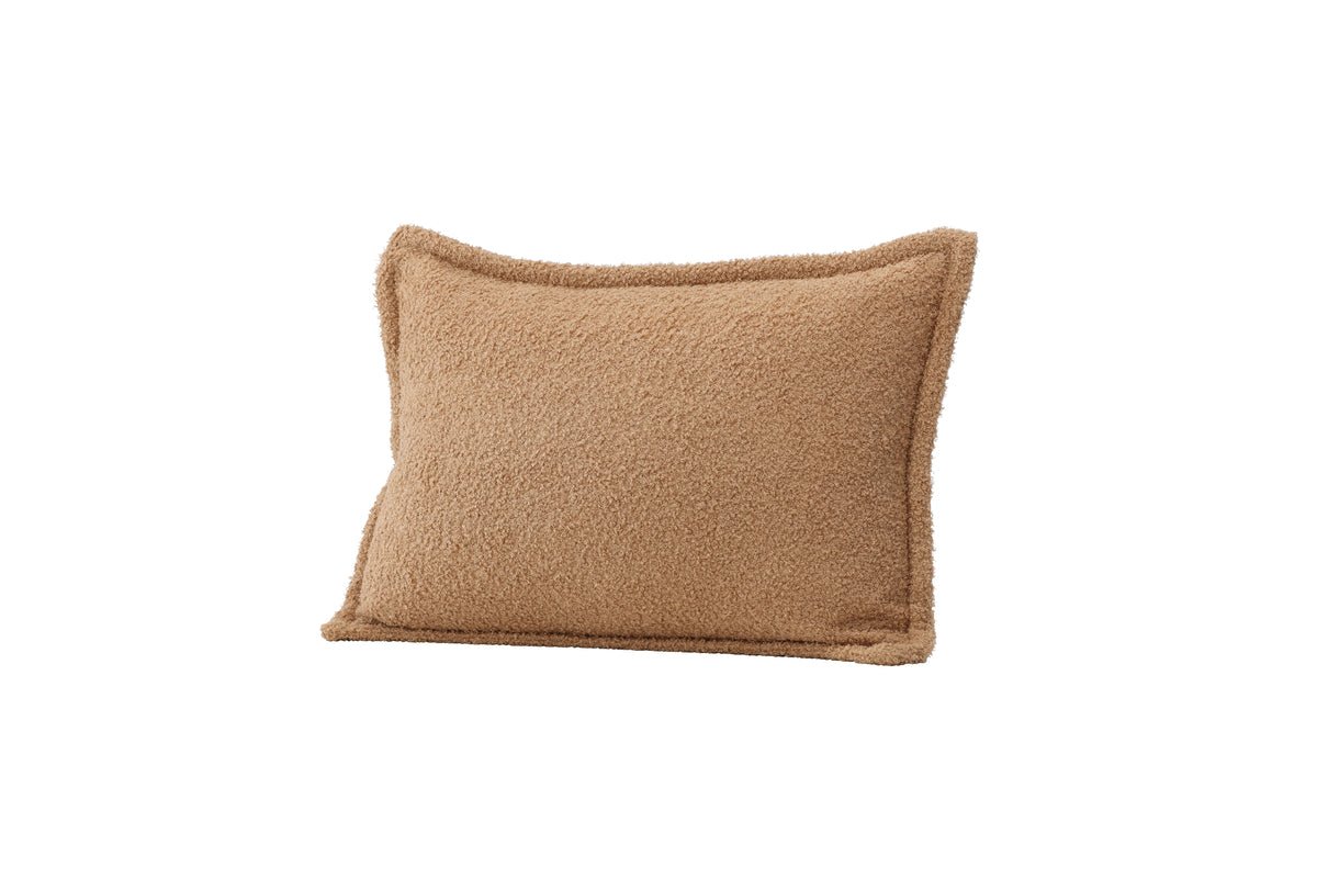 Poťah na vankúš Earth - 60x40 cm v Béžovej a Hnedej