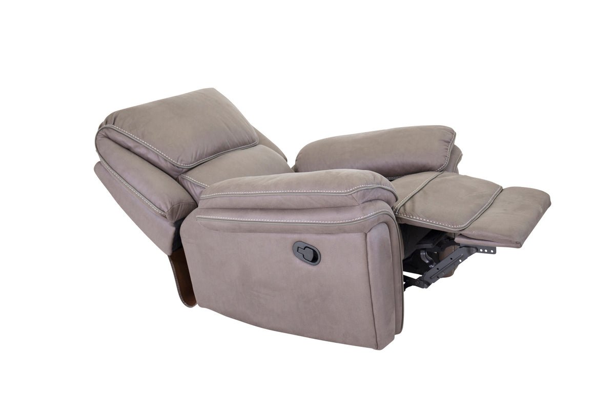 Kreslo Seville - nastaviteľná opierka chrbta a podnožka v 3 farbách